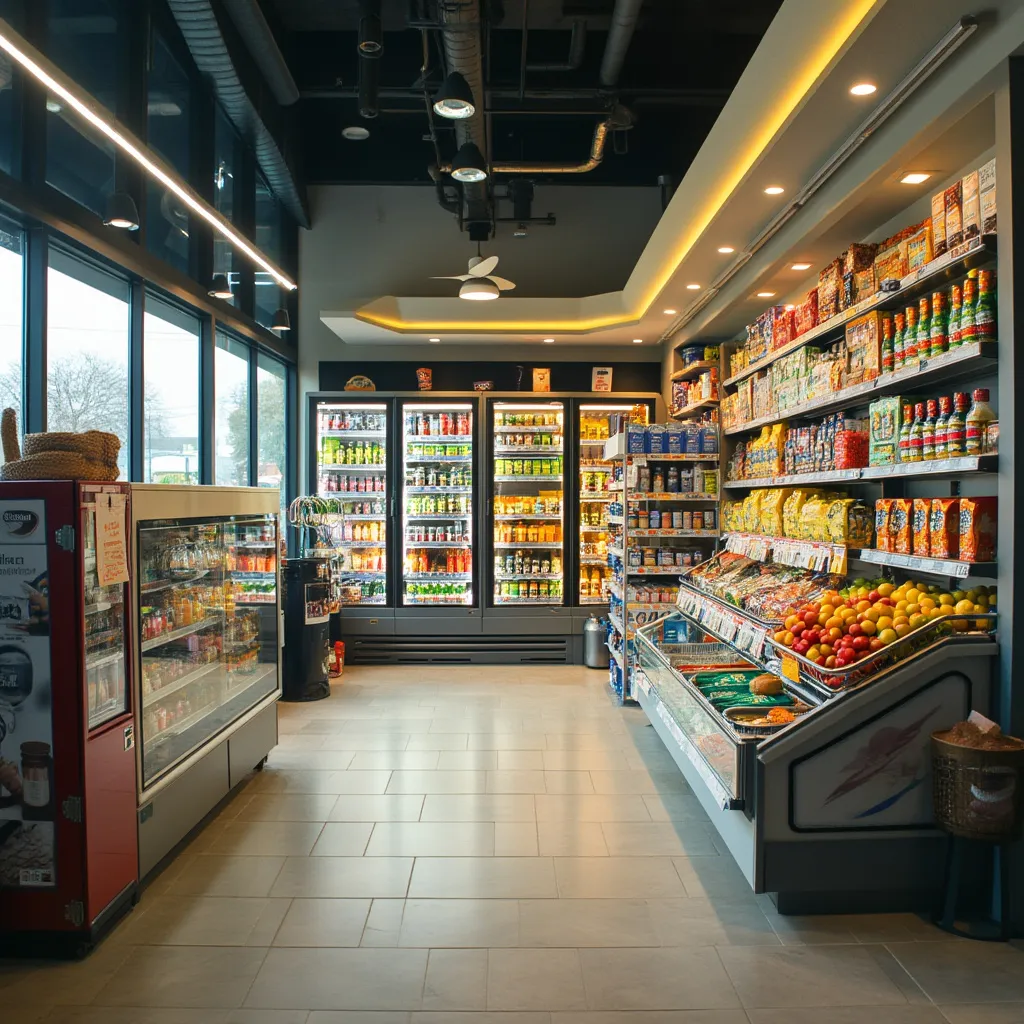 Tienda de conveniencia moderna